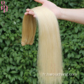 10a Silky Straight bon marché Human Hair Packs vendeurs de cuticules indiennes crues alignées vierges brésiliennes de luxe de luxe